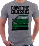 Drive The Classic Toyota Celica 7 Generation Facelift Model. T-shirt in Heather Grey Colour