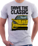 Drive The Classic Toyota Celica 7 Generation Facelift Model. T-shirt in White Colour