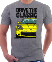 Drive The Classic Toyota MR2 Mk3  Early Model T-shirt in Heather Grey Colour