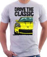 Drive The Classic Toyota MR2 Mk3 Early Model T-shirt in White Colour