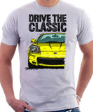 Drive The Classic Toyota MR2 Mk3 Early Model T-shirt in White Colour