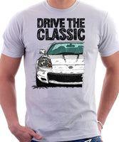 Drive The Classic Toyota MR2 Mk3 Early Model T-shirt in White Colour