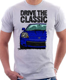 Drive The Classic Toyota MR2 Mk3 Early Model T-shirt in White Colour