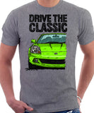 Drive The Classic Toyota MR2 Mk3 Late Model T-shirt in Heather Grey Colour