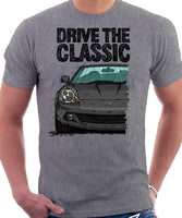 Drive The Classic Toyota MR2 Mk3 Late Model T-shirt in Heather Grey Colour