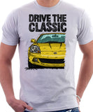 Drive The Classic Toyota MR2 Mk3 Late Model T-shirt in White Colour