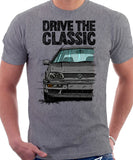 Drive The Classic VW Golf Mk3 Colour Grille. T-shirt in Heather Grey Color.