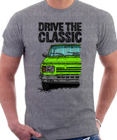 Drive The Classic Wartburg 1.3. T-shirt in Heather Grey Colour