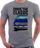 Drive The Classic Wartburg 353. T-shirt in Heather Grey Colour