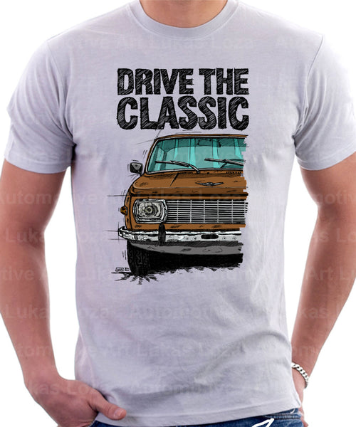 Drive The Classic Wartburg 353. T-shirt in White Colour