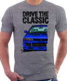 Drive The Classic Mitsubishi Lancer Evolution 3. T-shirt in Heather Grey Colour