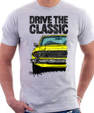 Drive The Classic Triumph Stag. T-shirt in White Colour