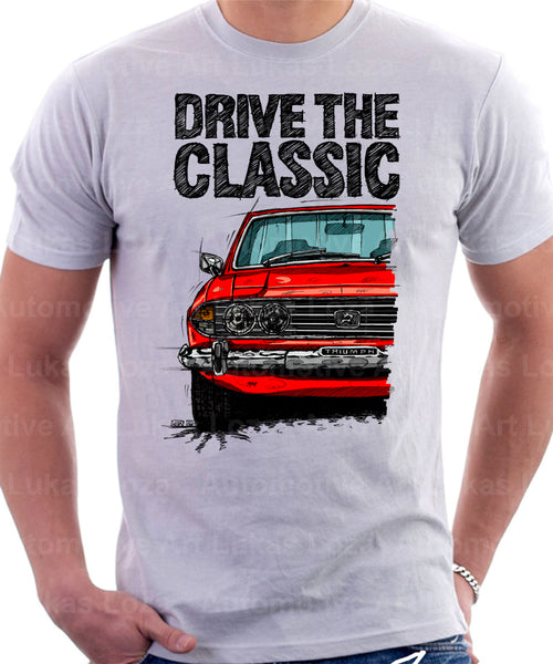 Drive The Classic Triumph Stag. T-shirt in White Colour