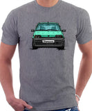 Fiat Cinquecento. T-shirt in Heather Grey Colour