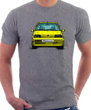 Fiat Cinquecento Sporting. T-shirt in Heather Grey Colour