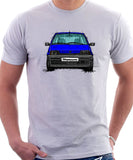 Fiat Cinquecento. T-shirt in White Colour