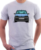 Fiat Cinquecento. T-shirt in White Colour