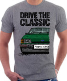 Drive The Classic Ford Fiesta Mk2 XR2. T-shirt in Heather Grey Colour