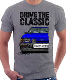 Drive The Classic Ford Fiesta Mk2 XR2 Spotlights . T-shirt in Heather Grey Colour