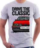 Drive The Classic Ford Fiesta Mk2 XR2 Spotlights . T-shirt in White Colour