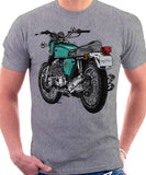 Honda CB 750 Four Heather Grey T-shirt