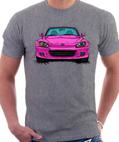 Honda S2000 AP1. T-shirt in Heather Grey Color.