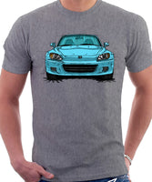 Honda S2000 AP1. T-shirt in Heather Grey Color.