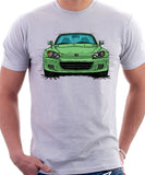 Honda S2000 AP1. T-shirt in White Color.