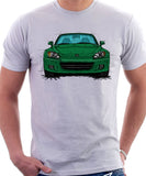 Honda S2000 AP1. T-shirt in White Color.