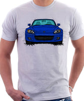 Honda S2000 AP1. T-shirt in White Color.