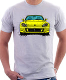 Honda S2000 AP2. T-shirt in White Color.