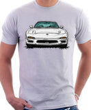 Mazda RX7 FD Early Model. T-shirt in White Color