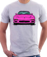 Mazda RX7 FD Early Model. T-shirt in White Color