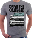 Drive The Classic Mercedes R129. T-shirt in Heather Grey Colour