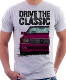 Drive The Classic Mercedes R129. T-shirt in White Colour