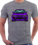 Mitsubishi Lancer Evolution 3. T-shirt in Heather Grey Colour