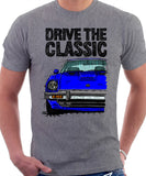 Drive The Classic Datsun 280ZX Series 1. T-shirt in Heather Grey Colour