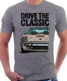 Drive The Classic Datsun 280ZX Series 1. T-shirt in Heather Grey Colour