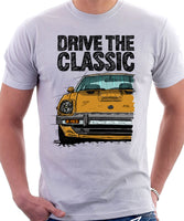 Drive The Classic Datsun 280ZX Series 1. T-shirt in White Colour