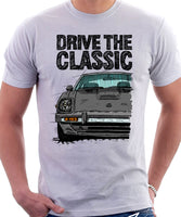 Drive The Classic Datsun 280ZX Series 1. T-shirt in White Colour