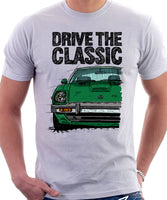 Drive The Classic Datsun 280ZX Series 1. T-shirt in White Colour