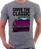 Drive The Classic Datsun 280ZX Series 2. T-shirt in Heather Grey Colour