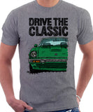 Drive The Classic Datsun 280ZX Series 2. T-shirt in Heather Grey Colour