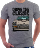 Drive The Classic Datsun 280ZX Series 2. T-shirt in Heather Grey Colour