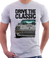 Drive The Classic Datsun 280ZX Series 2. T-shirt in White Colour