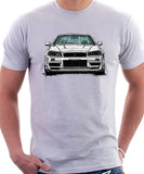 Nissan Skyline R34. T-shirt in White Colour