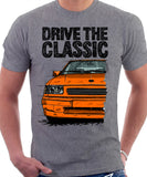 Drive The Classic Opel Corsa A GSI. T-shirt in Heather Grey Colour