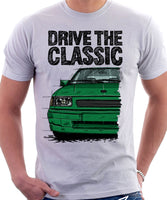 Drive The Classic Opel Corsa A GSI. T-shirt in White Colour