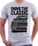 Drive The Classic Opel Corsa A GSI. T-shirt in White Colour