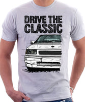 Drive The Classic Opel Corsa A GSI. T-shirt in White Colour